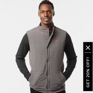 Like New! Travis Mathew Gray Vest. Barely worn!